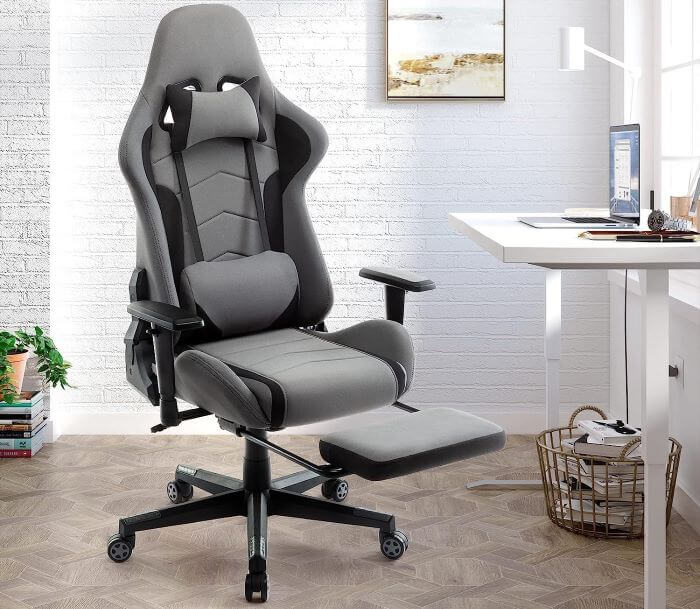 mejores sillas gaming con reposapiés