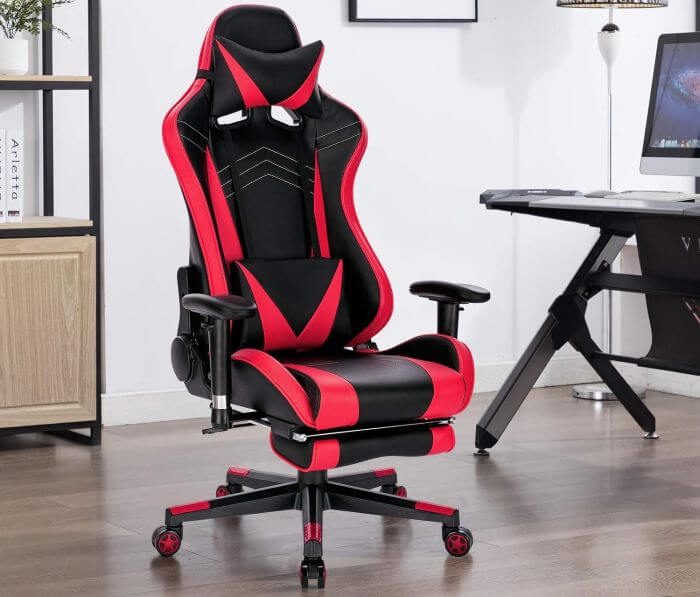 mejores sillas gaming con reposapiés