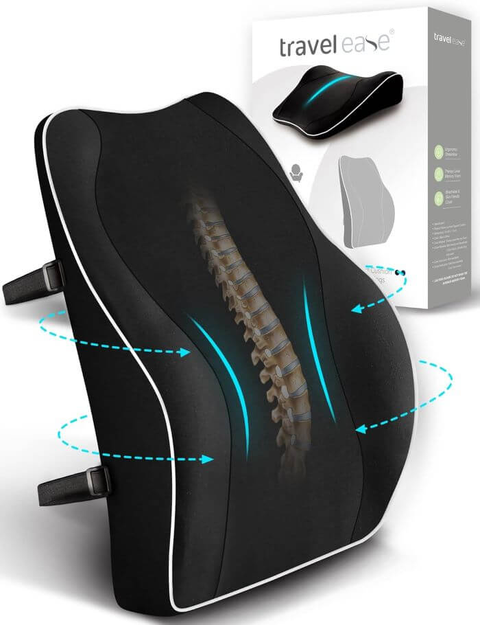 5. Cojín lumbar Travel Ease