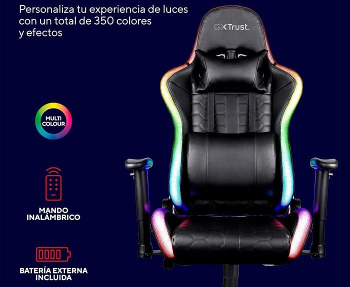 mejores sillas gaming con luces LED